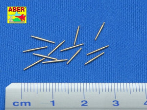 Aber 350L-03 Set of 12 pcs 127mm type 89 A/A short barrels for Japan ships 1/350 – zdjęcie 2