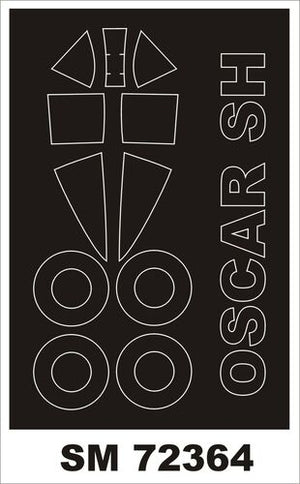 Montex SM72364 Ki-43 Oscar for SPECIAL HOBBY 1/72