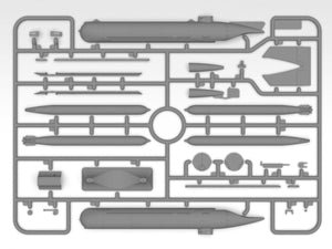 ICM S019 U-Boat Type ‘Molch’ WWII German Midget Submarine 1/72 – zdjęcie 8