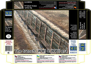 Master Box 35174 The trench. WWI &amp;amp; WWII era 1/35 – zdjęcie 2