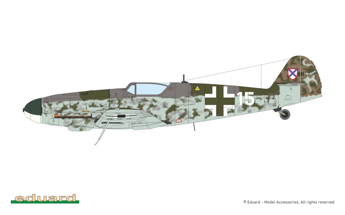 Eduard 70164 Bf 109G-10 WNF/ Diana ProfiPACK Edition 1/72 – zdjęcie 14