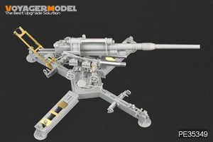 Voyager Model PE35349 WWII German 88mm FlaK 37 mit Behelfslafette For DRAGON 6523 1/35 – image 5
