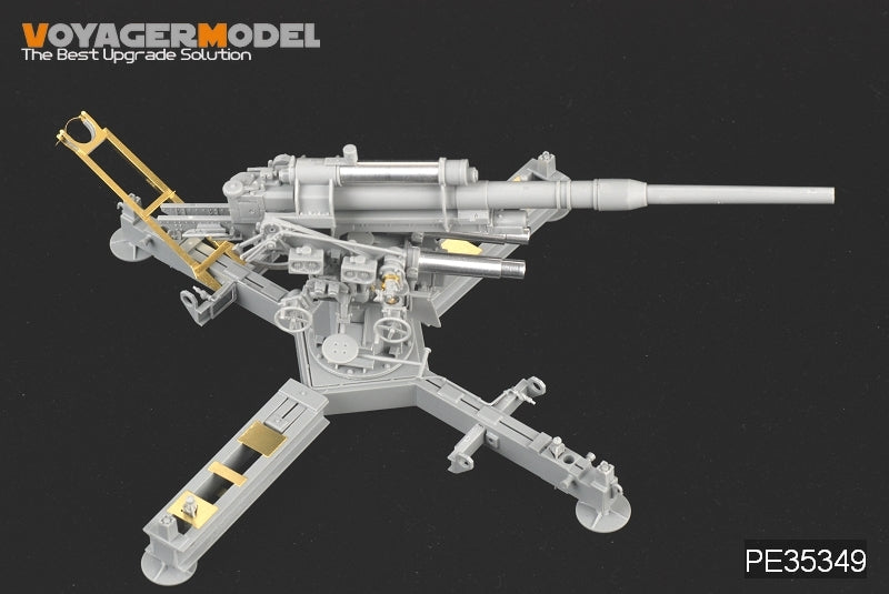 Voyager Model PE35349 WWII German 88mm FlaK 37 mit Behelfslafette For DRAGON 6523 1/35 – image 5