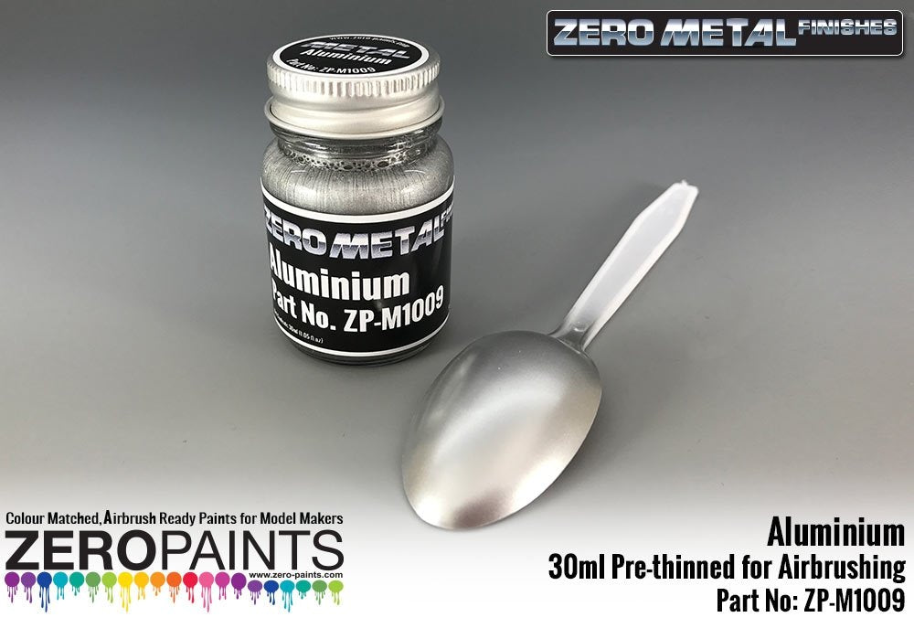 Zero Paints ZP-M1009 Aluminum Paint Zero Metal Finishes 30ml