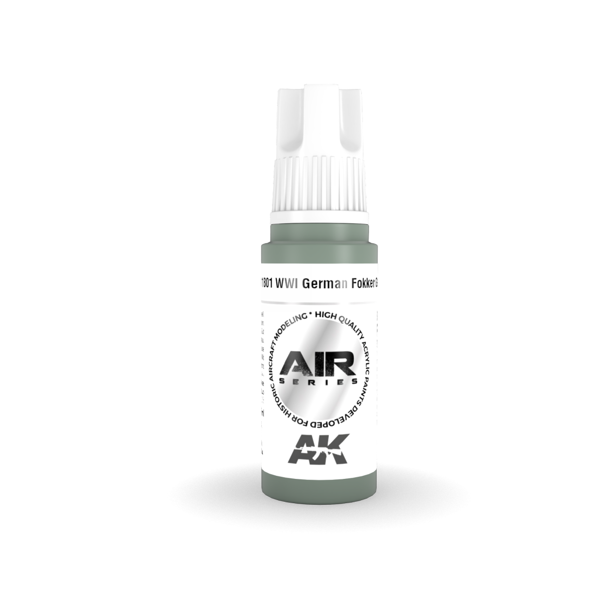 AK Interactive AK11801 WWI GERMAN FOKKER GREY – AIR 17ml – immagine 2