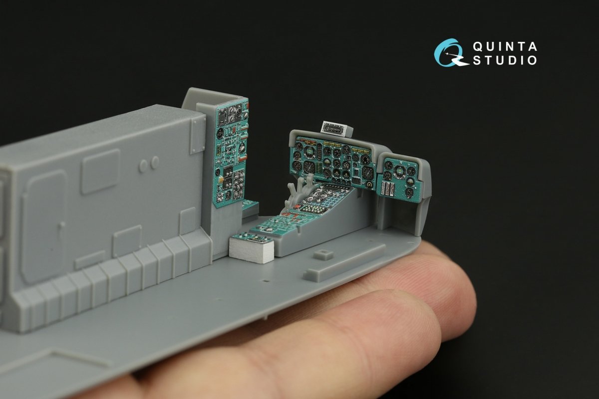 Quinta Studio QDS-48358 Ka-27PL Trainer version 3D-Printed &amp;amp; colored Interior on decal paper (Hobby Boss) (Small version) 1/48 – image 10