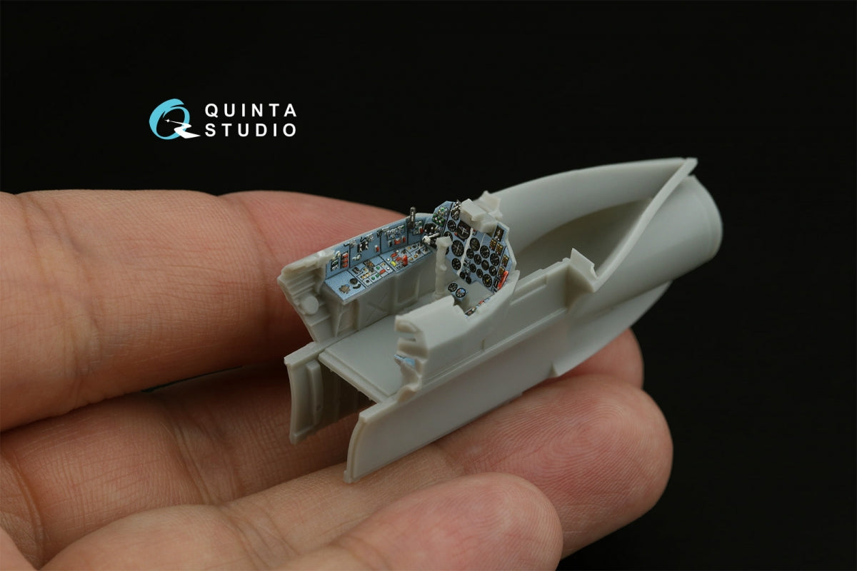 Quinta Studio QD+72168 Su-17M3 3D-Printed coloured Interior on decal paper (Modelsvit) (with 3D-printed resin part) 1/72 – zdjęcie 9