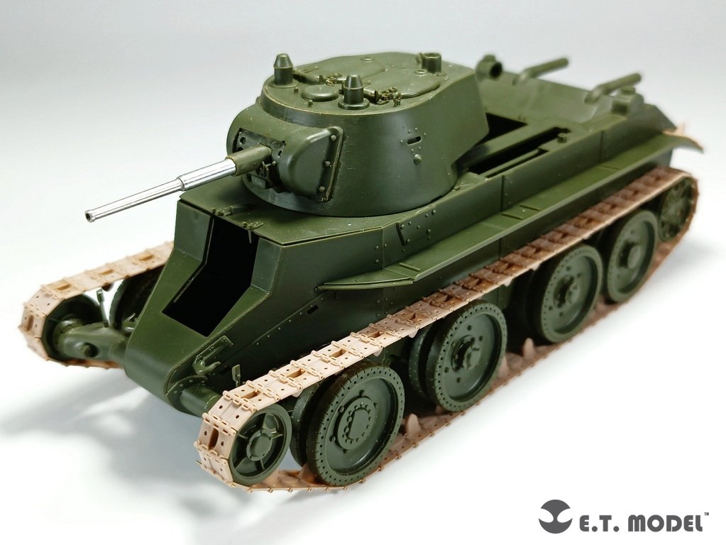 E.T. Model P35-025 WWII Soviet BT-7 Light Tank Workable Track ( 3D Printed ) 1/35 – immagine 5