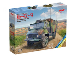 ICM 35137 Unimog S 404 German Military Radio Truck 1/35 – image 2