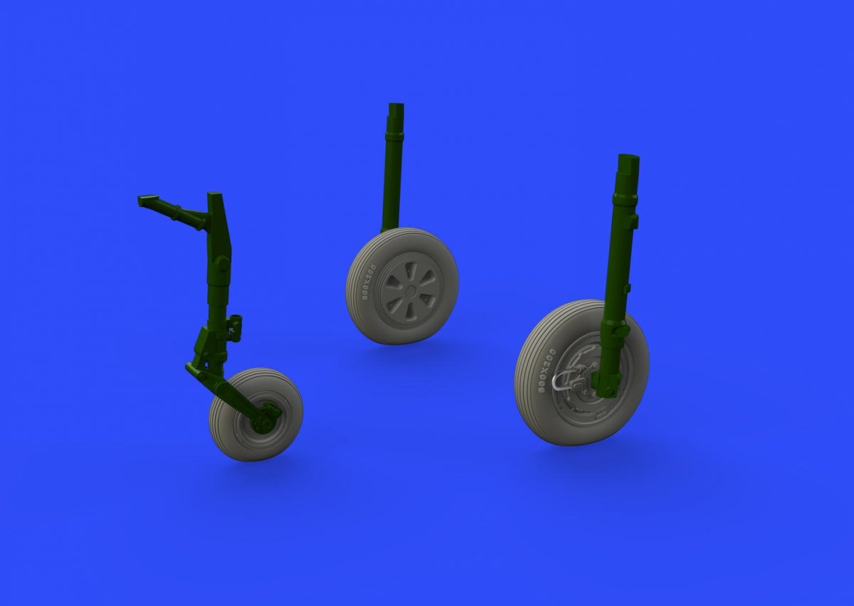 Eduard 672182 MiG-21MF wheels EDUARD 1/72