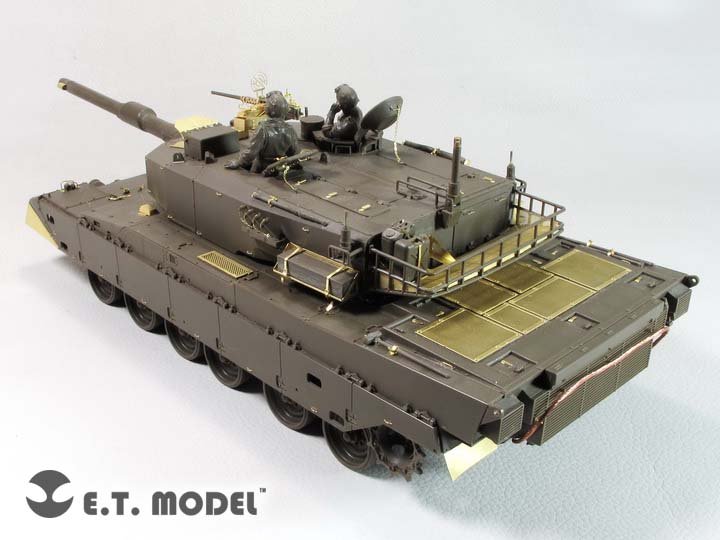 E.T. Model E35-244 JGSDF TYPE 90 Tank (For TAMIYA Kit) 1/35 – zdjęcie 5