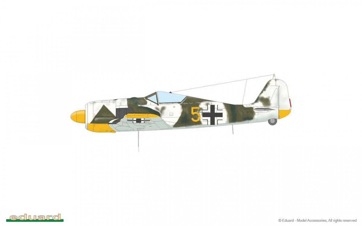 Eduard 7470 Fw 190A-5 1/72 – zdjęcie 9