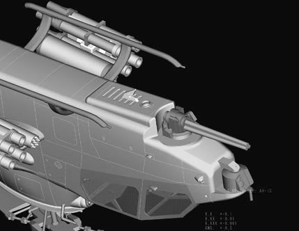 Hobby Boss 87225 AH-1S Cobra Attack Helicopter 1/72 – zdjęcie 10