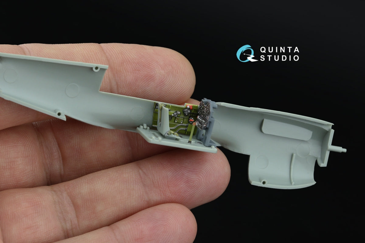 Quinta Studio QD+72214 P-40N Warhawk 3D-Printed &amp;amp; coloured Interior on decal paper (Academy) (with 3D-printed resin parts) 1/72 – zdjęcie 7