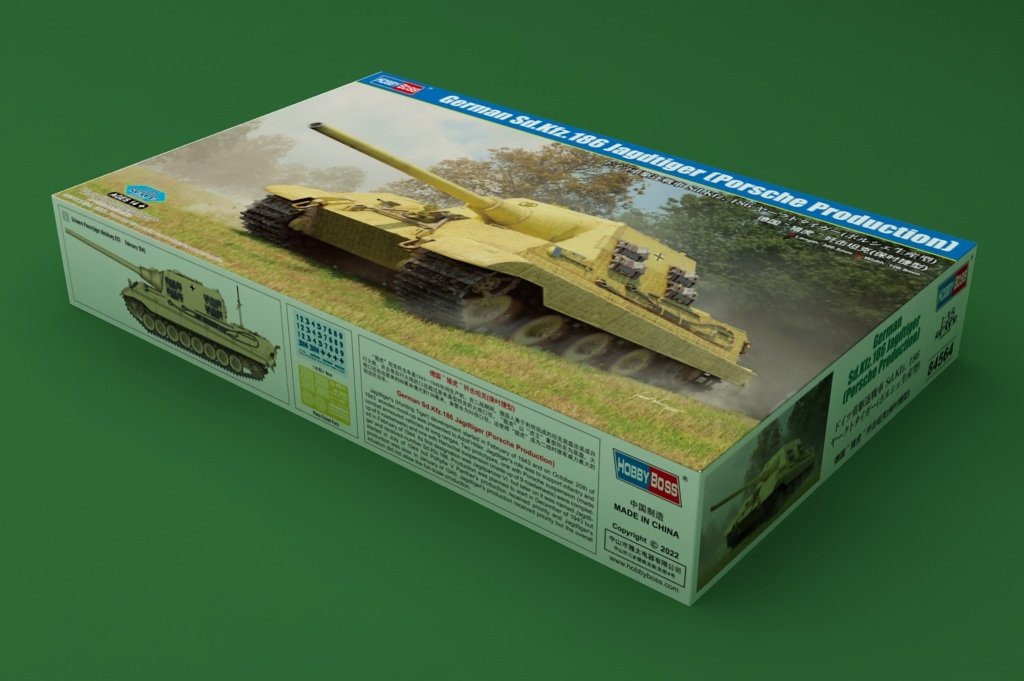 Hobby Boss 84564 German Sd.Kfz.186 Jagdtiger (Porsche Production) 1/35 – zdjęcie 2