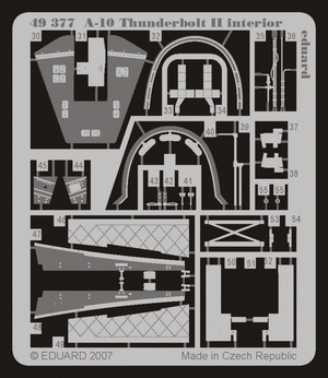 Eduard 49377 A-10 interior 1/48 Italeri – image 2