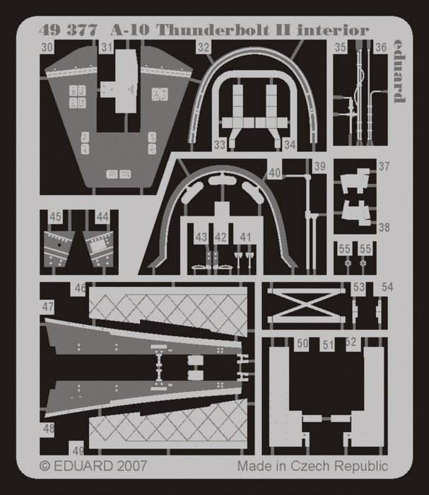 Eduard 49377 A-10 interior 1/48 Italeri – image 2