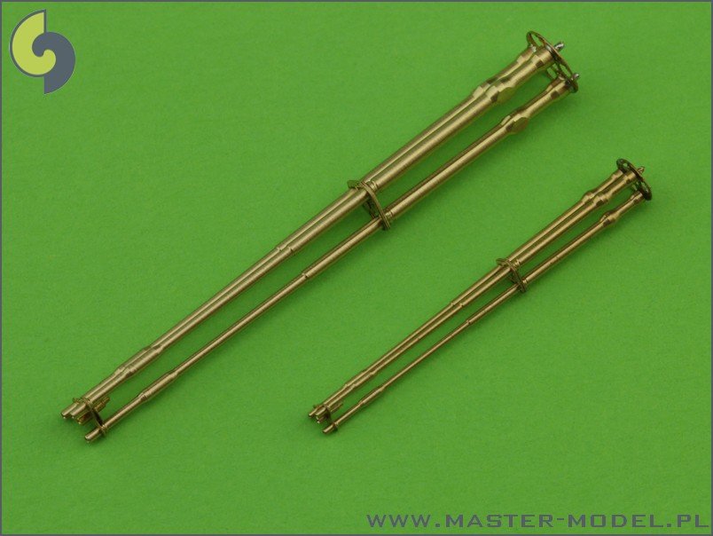 Master AM-48-056 M197 - Three-barrelled rotary 20mm cannon - turned barrels with etched barrel clamps - used on AH-1 Cobra 1/48 – Bild 7