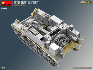 MiniArt 35421 BRITISH STUART MK.I HONEY EARLY PROD. INTERIOR KIT 1/35 – zdjęcie 10