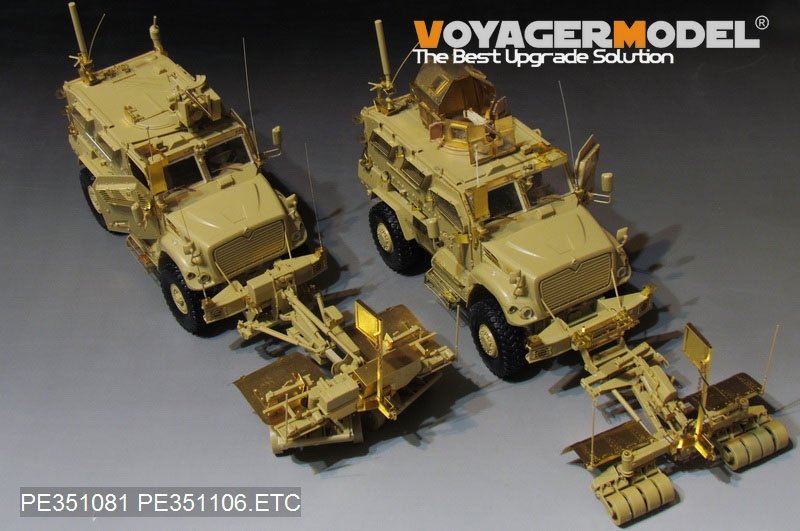 Voyager Model PE351106 Modern US M1235 MAXXPRO Dash DXM w/Spark II Mine Roller Upgrade Set (For PANDA HOBBY PH35044) 1/35 – image 2
