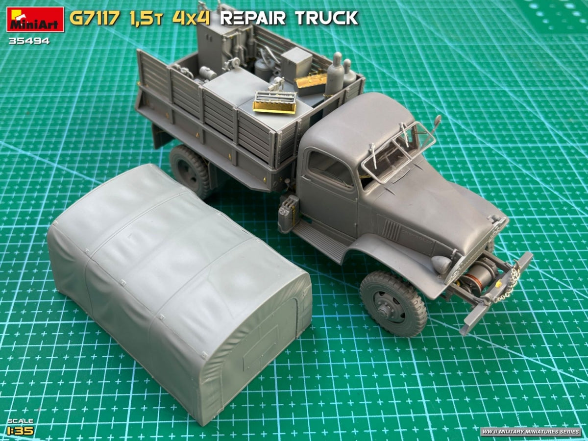MiniArt 35494 G7117 1,5T 4x4 Repair Truck 1/35 – zdjęcie 2