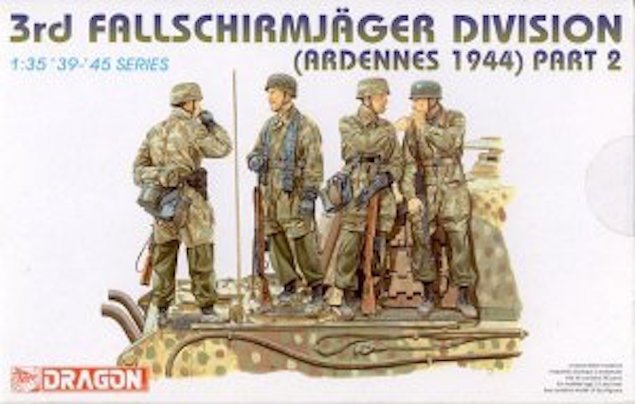 Dragon 6143 3rd Fallschimjager Division Ardens 1/35