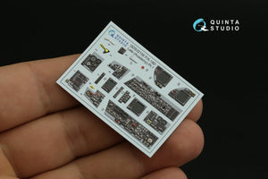 Quinta Studio QD32156 F/A-18D late 3D-Printed &amp;amp; coloured Interior on decal paper (Academy) 1/32 – zdjęcie 9