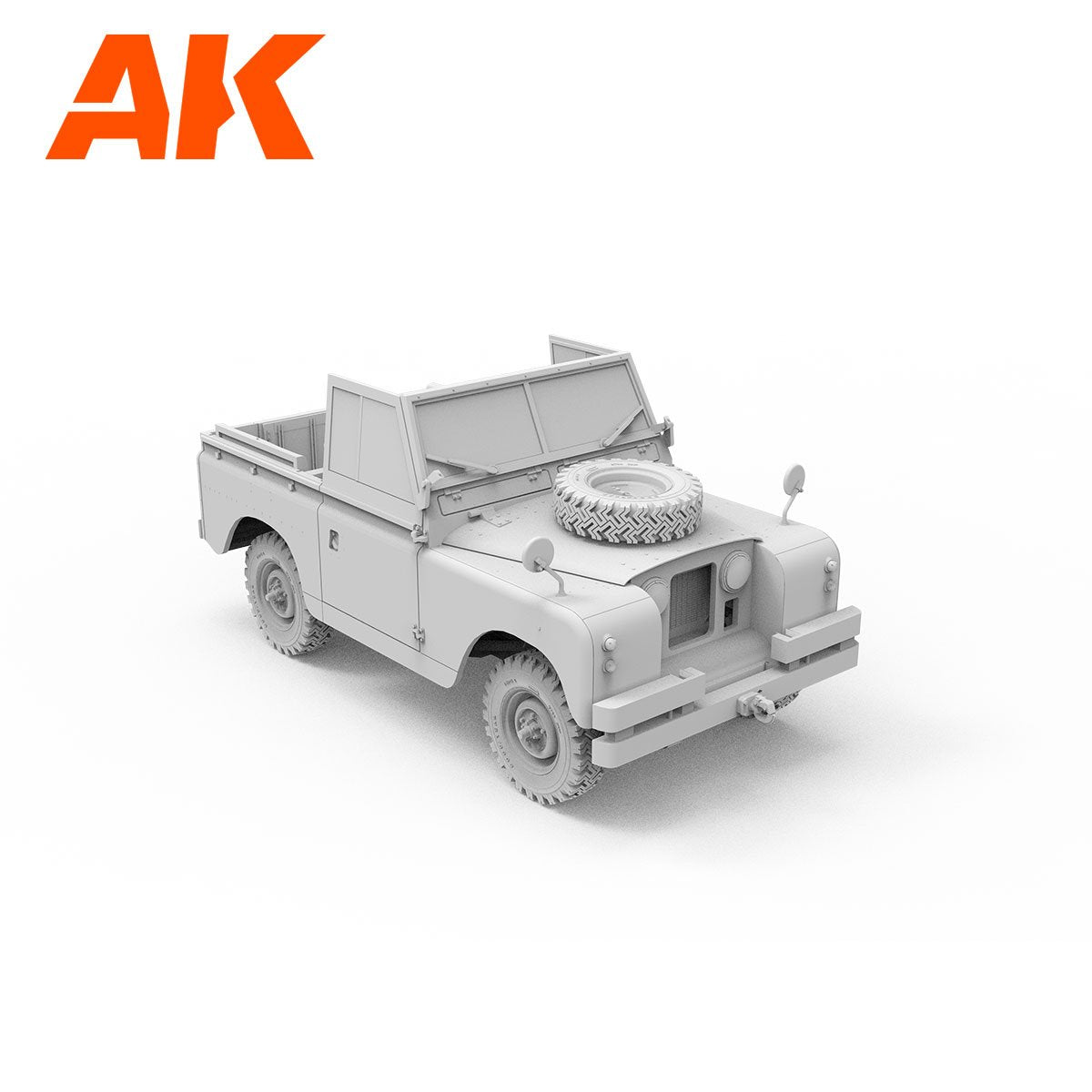 AK Interactive AK35012 LAND ROVER 88 SERIES IIA ROVER 8 1/35 – image 8