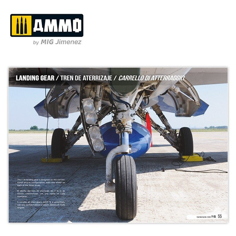 AMMO of Mig Jimenez 6029 F-16 Fighting Falcon / VIPER. Visual Modelers Guide Multilingual (Eng, Spa, Ita) – image 10