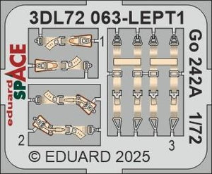 Eduard 3DL72063 Go 242A SPACE IBG 1/72 – zdjęcie 4