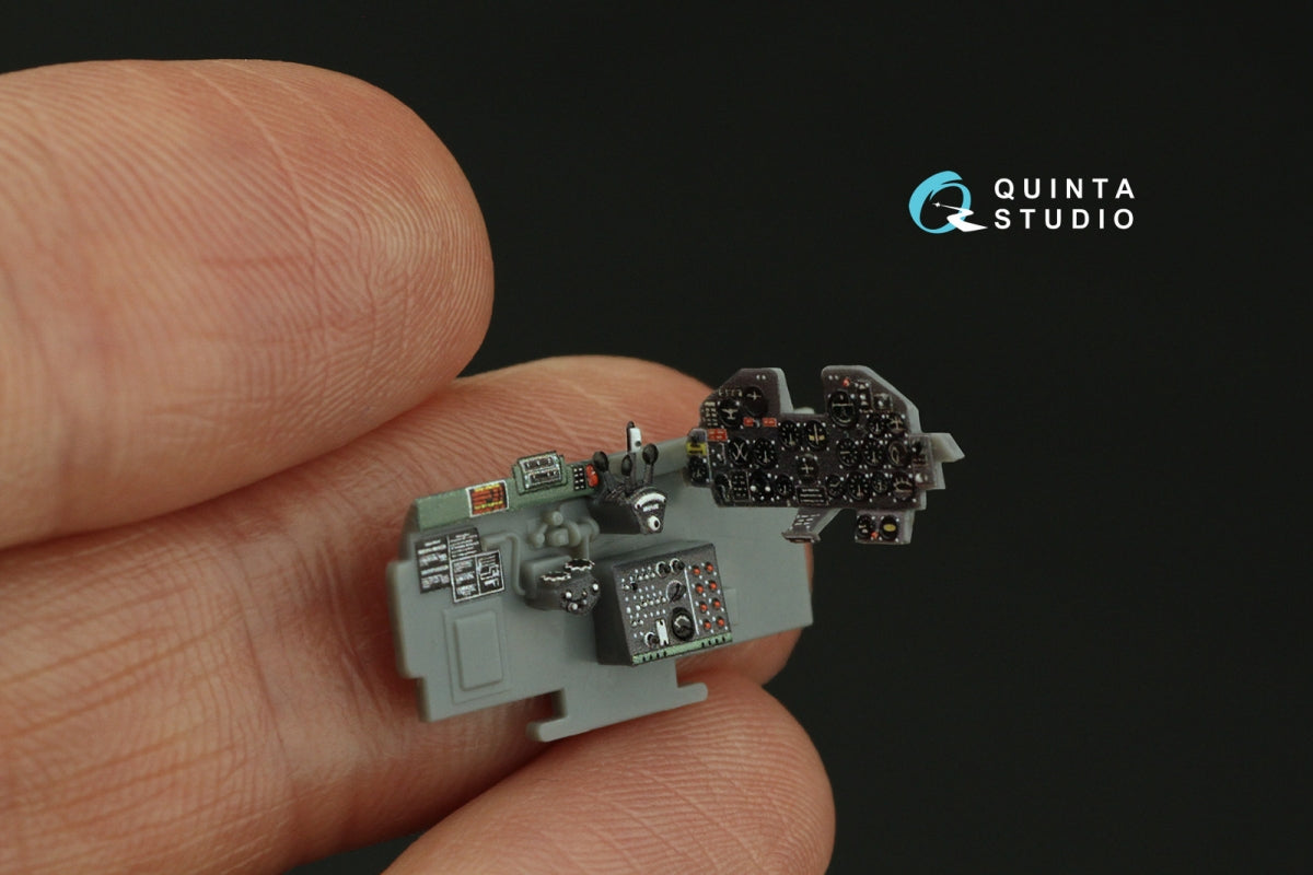 Quinta Studio QD72122 P-47D Thunderbolt Razorback 3D-Printed &amp;amp; coloured Interior on decal paper (Tamiya) 1/72 – zdjęcie 10