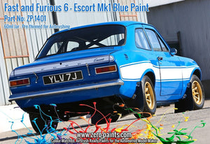 Zero Paints ZP-1401 - Fast and Furious 6 Ford Escort Mk 1 Blue 60ml – zdjęcie 3