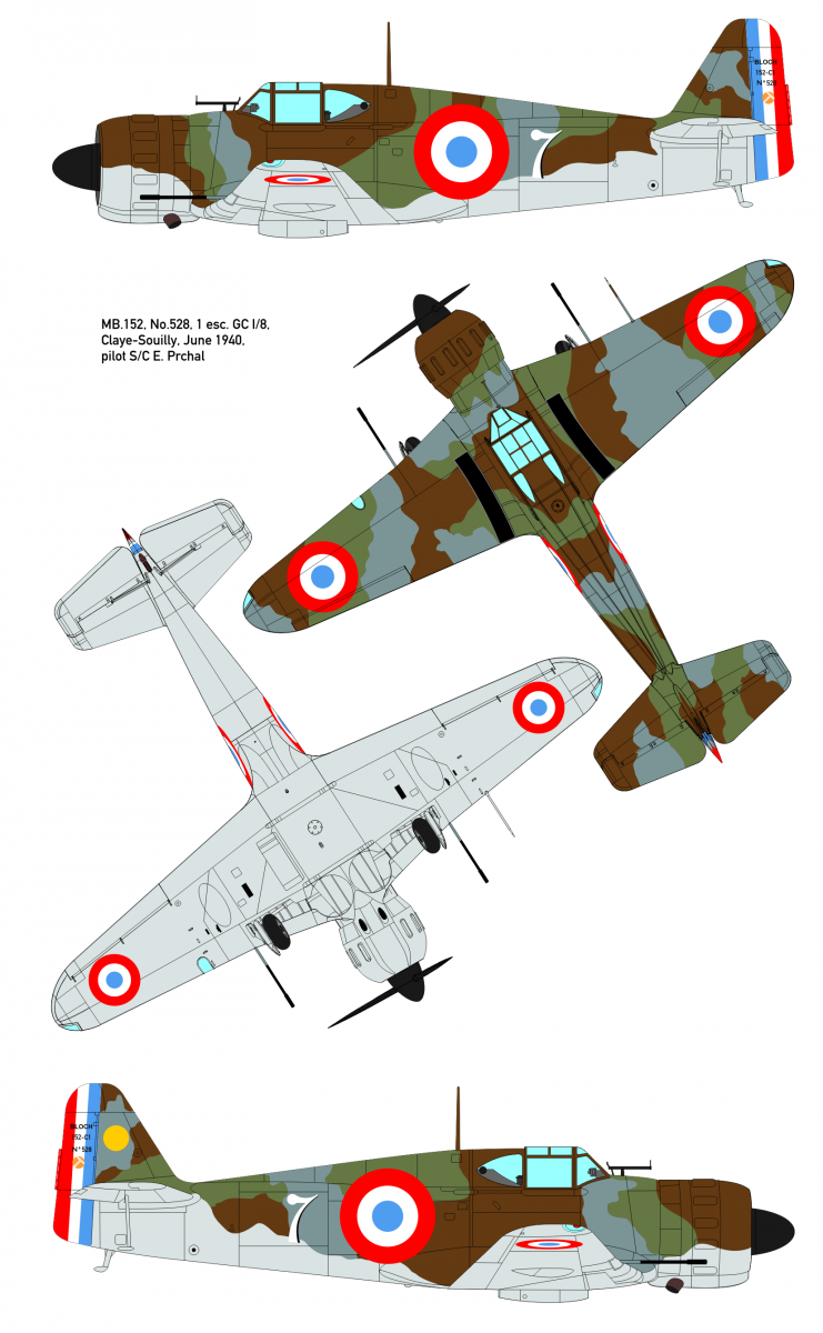 Dora Wings 48019 Bloch MB.152 1/48 – Bild 6
