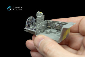 Quinta Studio QD48039 F-15C 3D-Printed &amp;amp; coloured Interior on decal paper (for GWH kit) 1/48 – zdjęcie 3