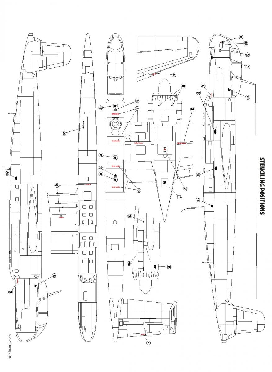 Hobby 2000 72068 Heinkel He 219 A-2 (DRAGON + CARTOGRAF + MASKS) 1/72 – image 3