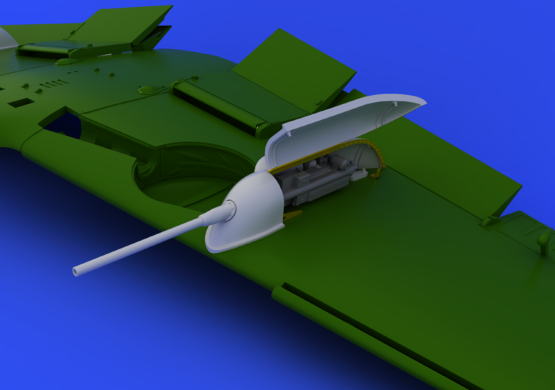 Eduard 648246 Bf 109 cannon pods 1/48 EDUARD – zdjęcie 2