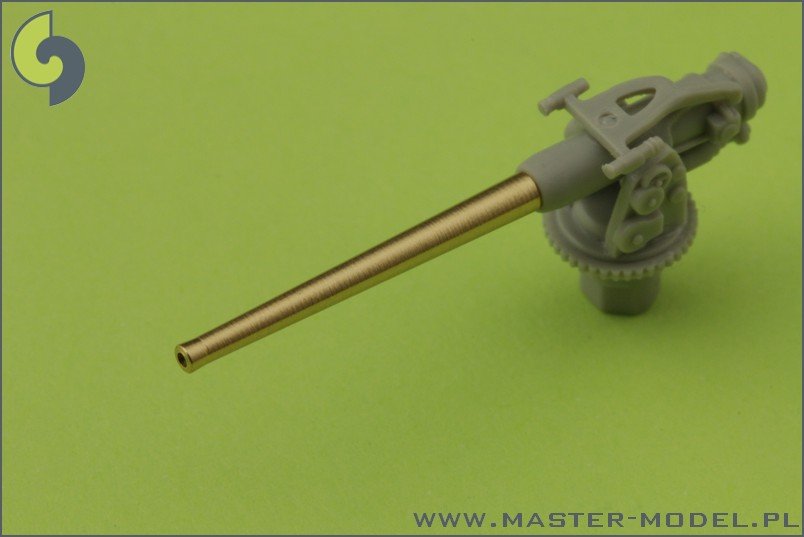 Master SM-200-002 USS Arizona BB-39 (1941) - secondary and AA armament barrels - 5in/51 (10pcs), 5in/25 (8pcs), Browning .50 (8pcs) barrels – zdjęcie 4