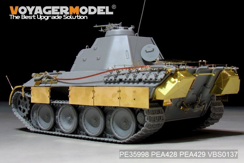 Voyager Model PE35998 WWII German FlaKPanzer V FlaKvierling 20mm MG 151/20 Basic For TAKOM 2105 1/35 – zdjęcie 7