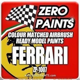 Zero Paints ZP-1007-F1 Rosso Formula 1 - 2 Coat Metallic - 2 x 30ml