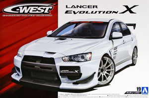 Aoshima 05320 C-West CZ4A Lancer Evo X &amp;#39;07 1/24
