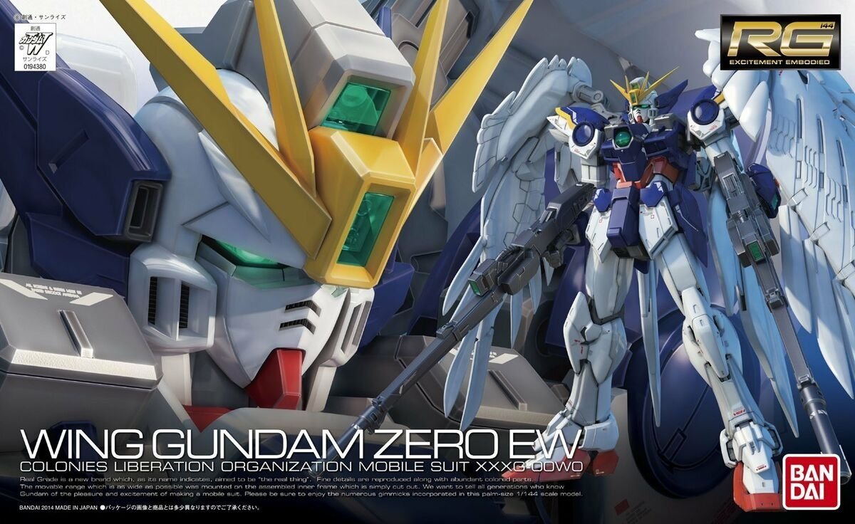 Bandai 43804 XXXG-00W0 Wing Gundam 0 EW Gundam 83118