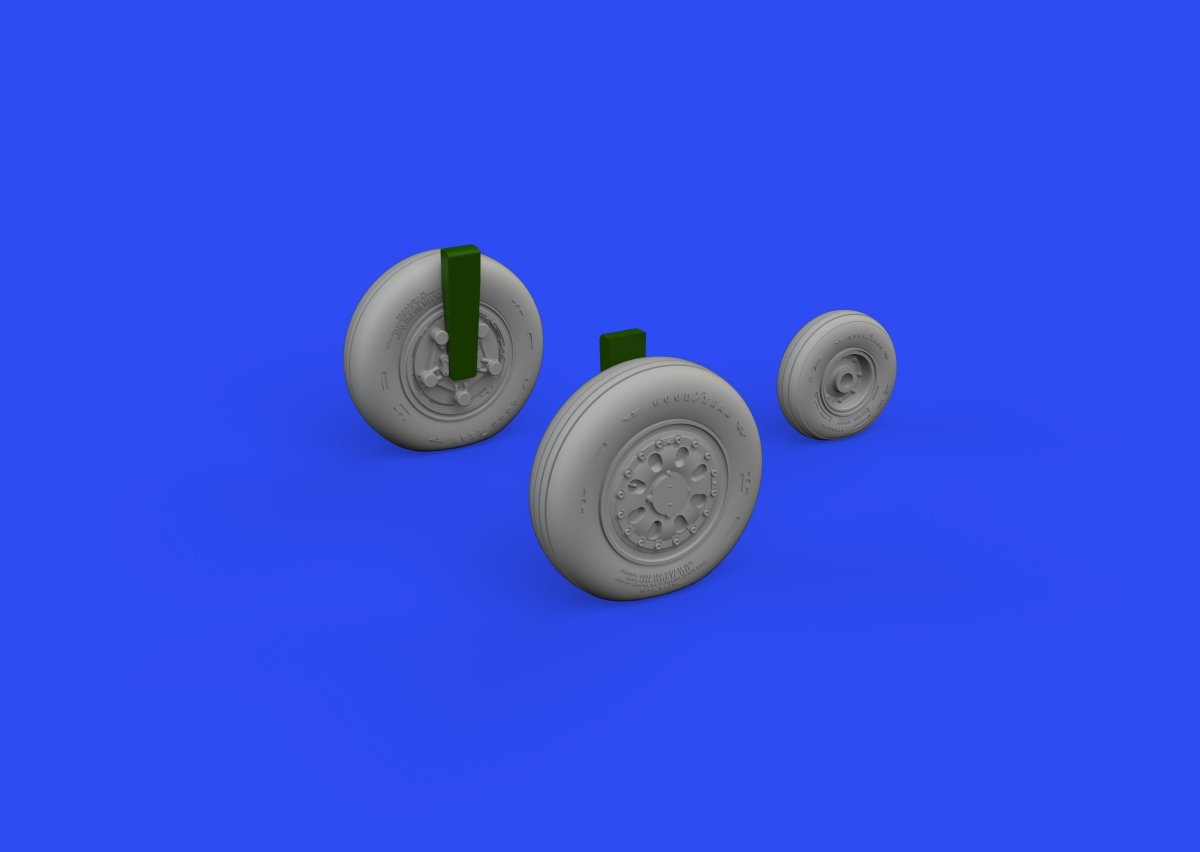 Eduard 648744 F-15C/D/J/N wheels GREAT WALL HOBBY 1/48 – zdjęcie 4