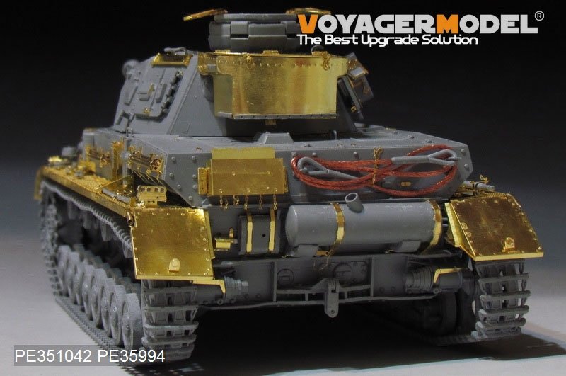 Voyager Model PE351042 WWII German Pz.Kpfw.IV Ausf.F2 Basic For Border BT-003 1/35 – zdjęcie 18