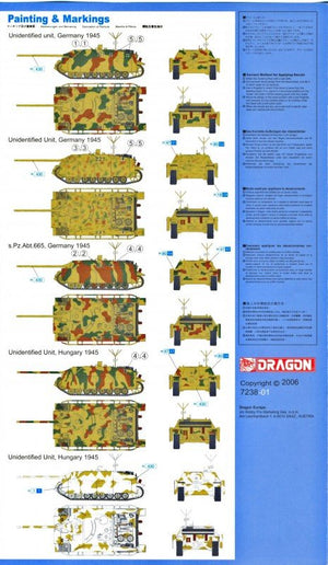 Dragon 7238 Jagdpanzer IV 1/72 – zdjęcie 3