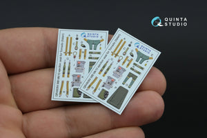 Quinta Studio QD+48518 Tornado IDS 3D-Printed colored Interior on decal paper (Italeri) (with 3D-printed resin parts) 1/48 – image 3