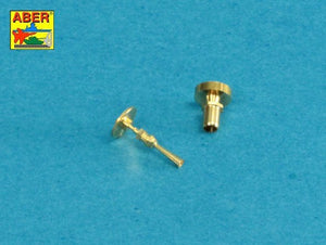 Aber 35L-171 Set of gun barrel tips for MG 08 x3 pcs. And barrel tips for MG 08/15 x 3 pcs. 1/35 – zdjęcie 5