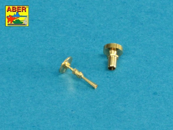 Aber 35L-171 Set of gun barrel tips for MG 08 x3 pcs. And barrel tips for MG 08/15 x 3 pcs. 1/35 – zdjęcie 5