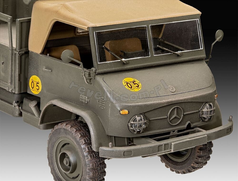 Revell 63348 Unimog 404 S Model Set 1/35 – immagine 4