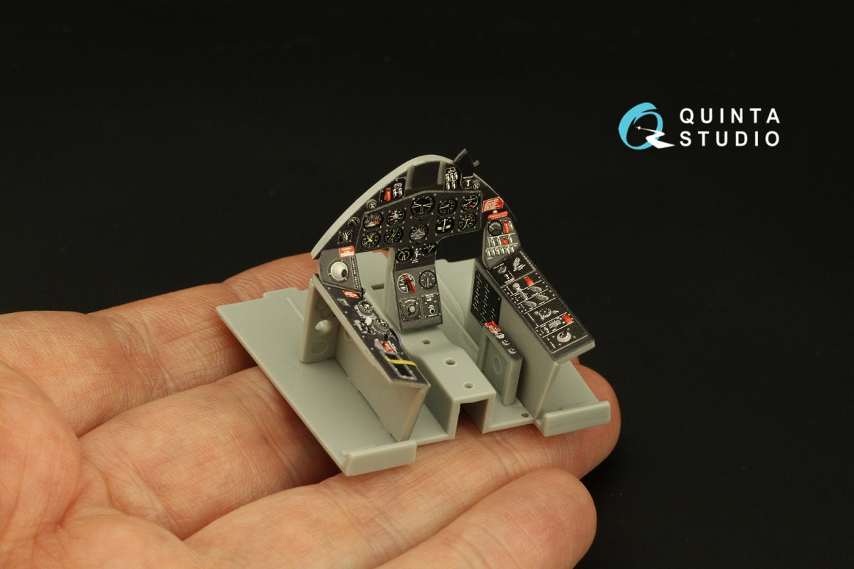 Quinta Studio QD32184 F8F-2 Bearcat 3D-Printed coloured Interior on decal paper (Trumpeter) 1/32 – zdjęcie 11