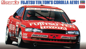 Hasegawa 20302 Fujitsu Ten Tom&amp;#39;s Corolla AE101 Limited Edition 1/24